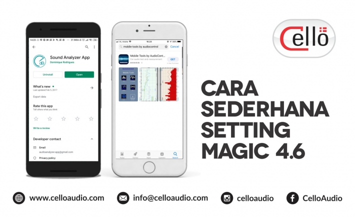 CARA SEDERHANA SETTING MAGIC 4.6